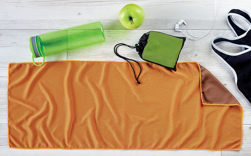 ręcznik sportowy z logo